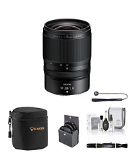Nikon Nikkor Z 17-28mm f/2.8 Lens Bundle with 67mm Filter Kit, Soft Lens Case, Lens Cleaner, Cleaning Kit, Universal Lens Cap Tether
