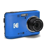 Kodak Kodak Pixpro FZ45 Friendly Zoom 16MP Full Hd Digital Camera, Blue, Bundle with 32GB Memory Card and Camera Bag