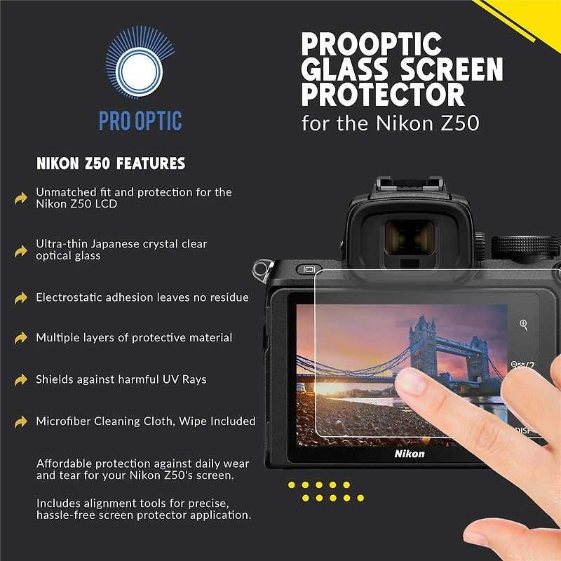 Nikon Z50II Mirrorless Camera with Nikkor Z Dx 16-50mm f/3.5-6.3 Vr Lens, Bundle with 128GB Memory Card, 46mm Filter Kit and Bag