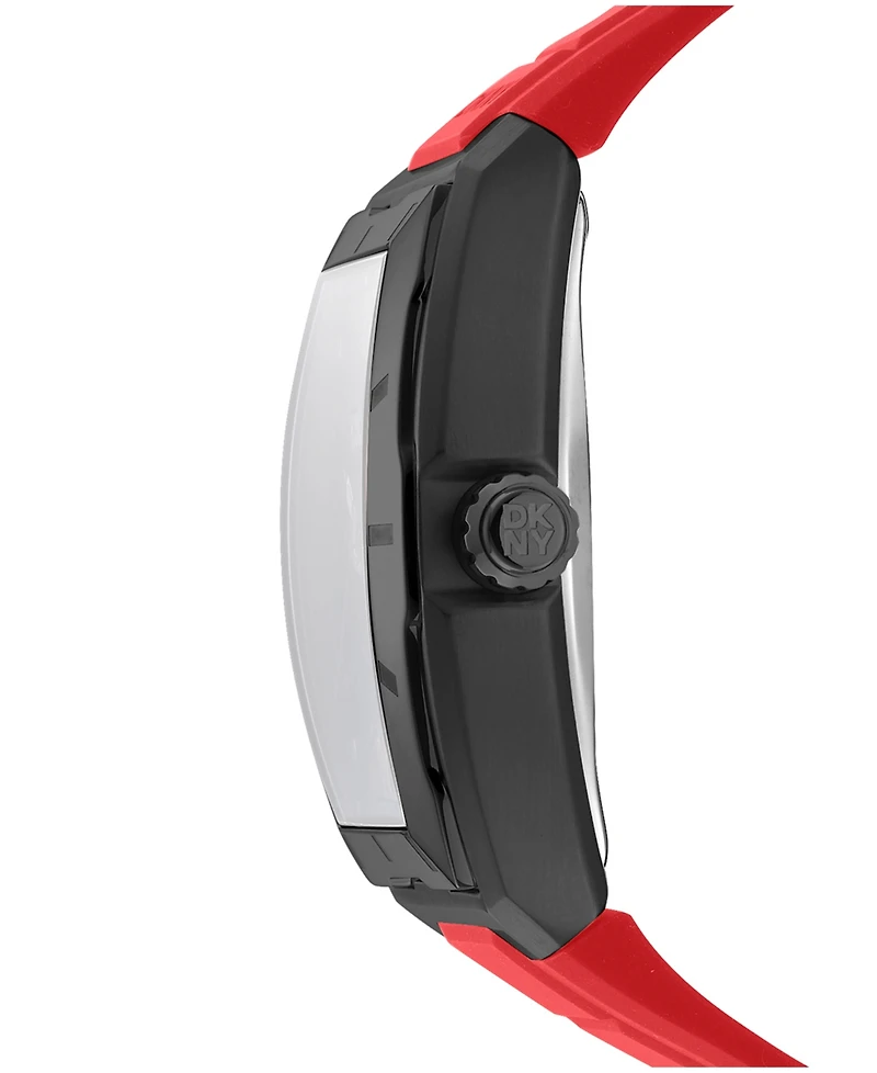 Dkny Men's Urban Automatic Silicone Strap Watch