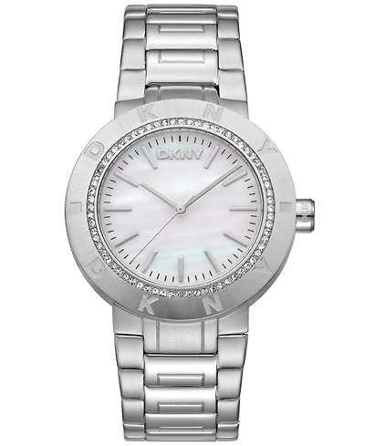 Dkny Women's Eastside Logo Stainless Steel Bracelet Watch