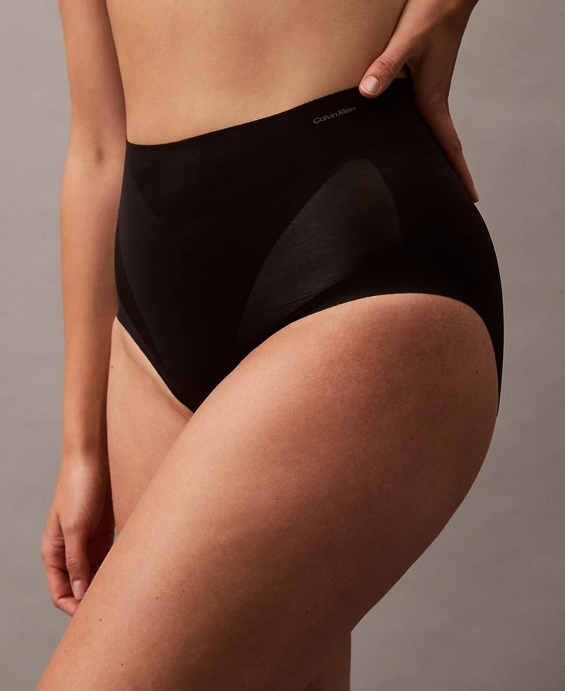 Calvin Klein Women's Stay-Put Firm Mesh Brief Shaping Underwear QF8173