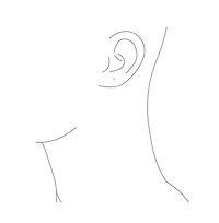 Bling Jewelry Set of 2 Tiny Freshwater Pearl Stud Earrings Silver Gold Plated Sterling Silver