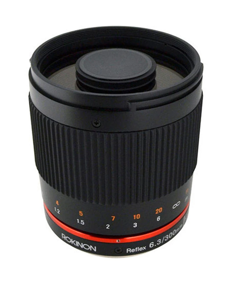 Rokinon Rokinon 300M-fx-bk 300mm F6.3 Mirror Lens for Fuji X Mirrorless Interchangeable Lens Cameras , Black