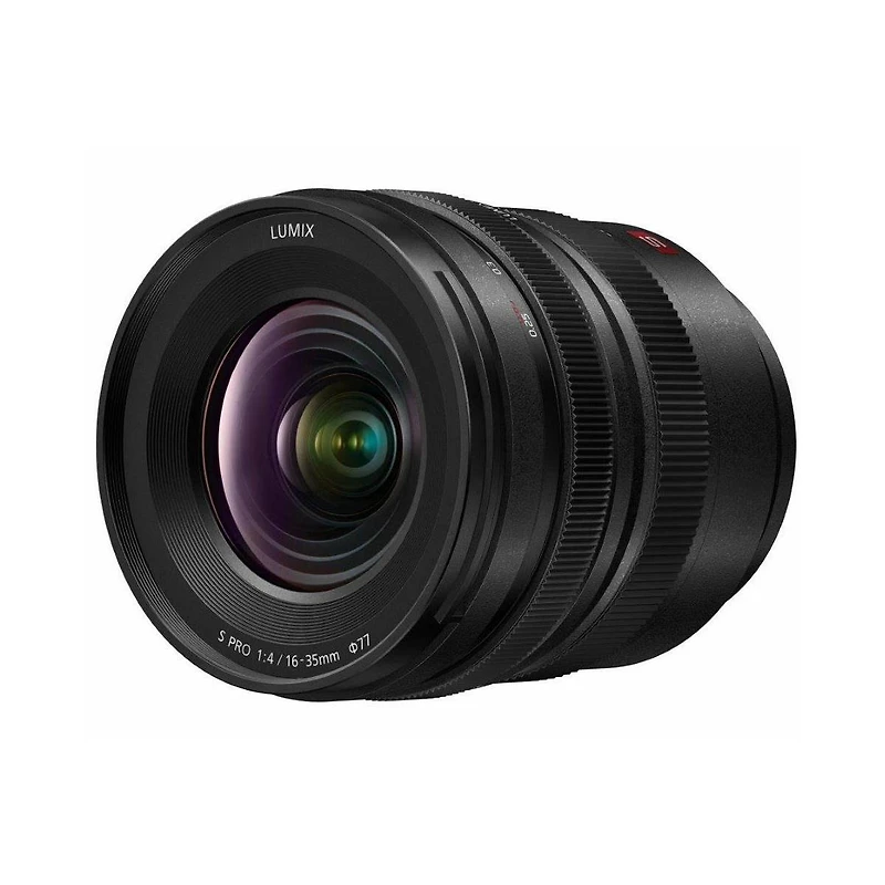 Panasonic Panasonic Lumix S Pro 16-35mm F4 Wide Zoom Lens, Full-Frame L Mount, Dust/Splash/Freeze-Resistant for Lumix S Series Mirrorless Cameras