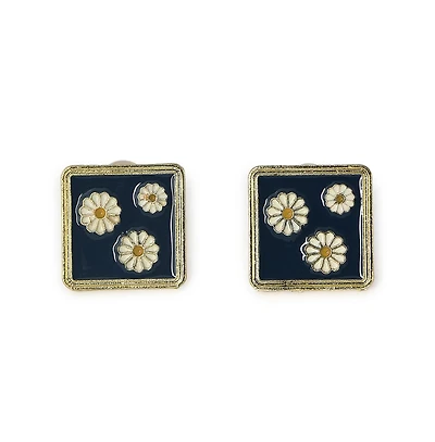 Sohi Women's Gold Plated Designer Stud Earrings