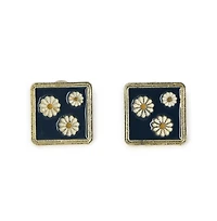 Sohi Women's Gold Plated Designer Stud Earrings
