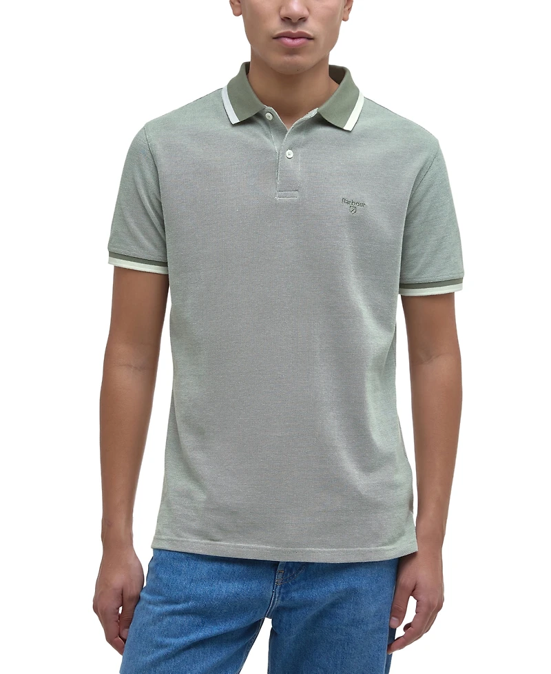 Barbour Men's Barnard Tailored-Fit Short Sleeve Polo Shirt