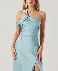 Astr the Label Women's Cersei One-Shoulder Midi Dress