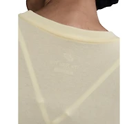 Nike Women's Graphic Cropped Slim-Fit Crewneck T-Shirt