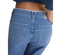 Free People Women's Deep Trance Dropped Boyfriend Jeans