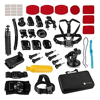 Dji Osmo Action 4 Camera Standard Combo, Bundle with Froggi Extreme Sport Accessory Kit and 64GB microSDXC Memory Card