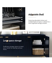 Brian 63"Wide 4 Door Sideboard