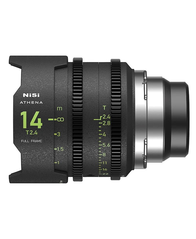 NiSi Athena Prime Cine Master 8-Lens Kit with 14mm T2.4, 25mm, 35mm, 40mm, 50mm, 85mm T1.9, 18mm, 135mm T2.2 Lens, Includes Filter Holder, Pl Mount