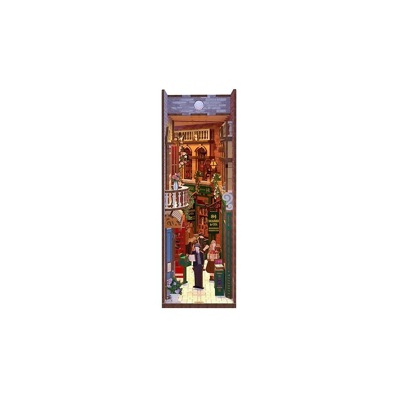 Diy 3D Book Nook Kit: 84 Charing Crodd Road 178pcs
