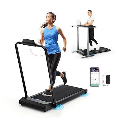 3 1 Folding Treadmill with Remote Control and Led Display