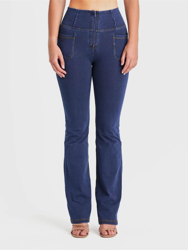 Freddy Women's Super High-Rise Sculpting Flare Jeans