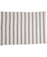 Saro Lifestyle Classic Striped Pure Linen Placemats, 14" x 20"