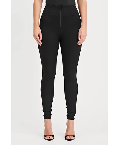 Freddy Women's Thick Layered High-Rise Sculpting Pants