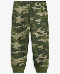 Epic Threads Toddler Boys 2T-4T Soft Fleece Camo Joggers, Exclusively at Macy's