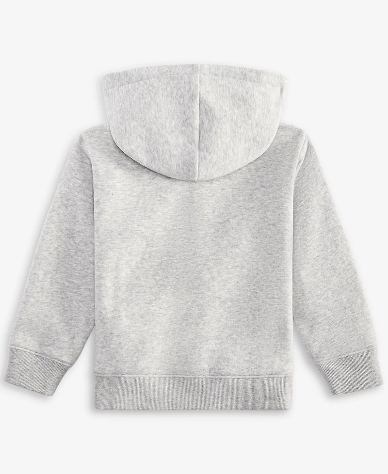 Epic Threads Toddler Boys 2T-4T Soft Heather Fleece Dino Zip-Up Hoodie, Exclusively at Macy's