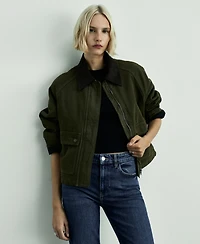 Mango Women's New Mom Comfort High-Rise Jeans