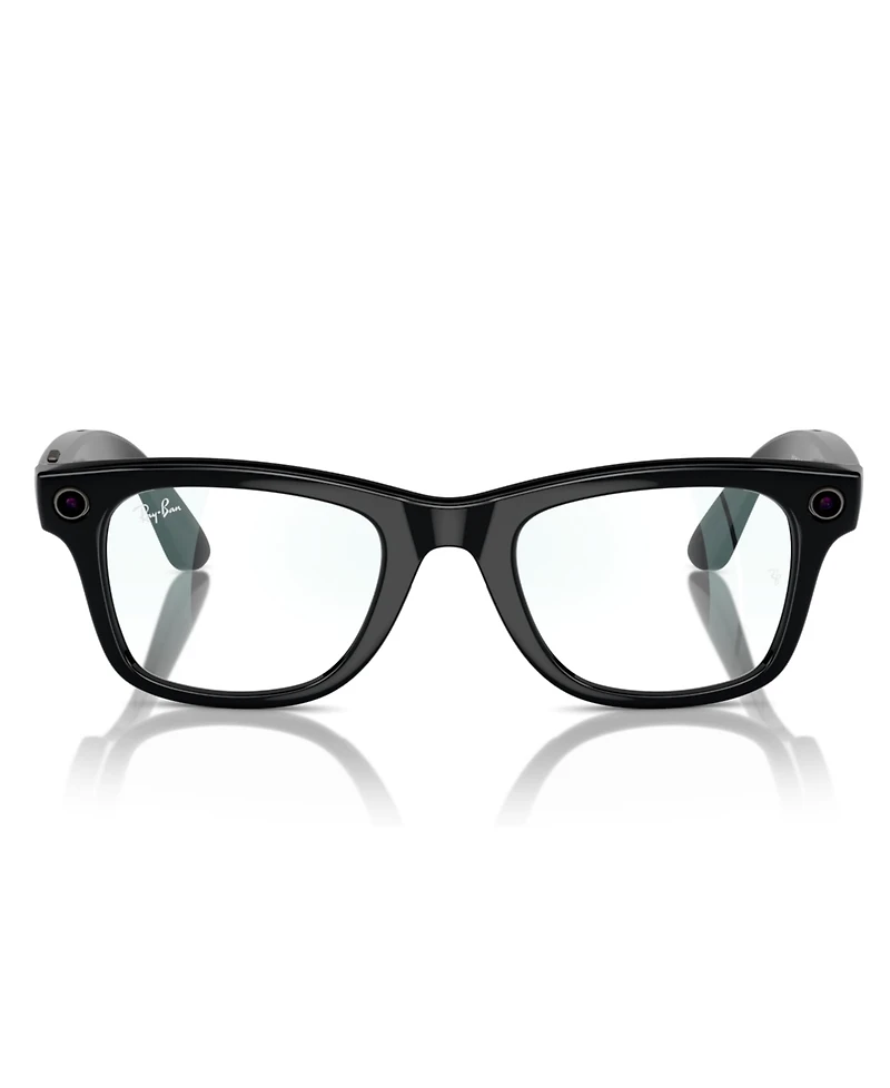 Ray-Ban Unisex Ai Meta Gen1 Wayfarer Blue Light Glasses, RW4006