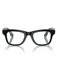 Ray-Ban Unisex Ai Meta Gen1 Wayfarer Blue Light Glasses, RW4006