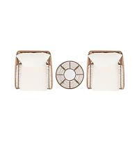 Warlen 3PC Lounger Set