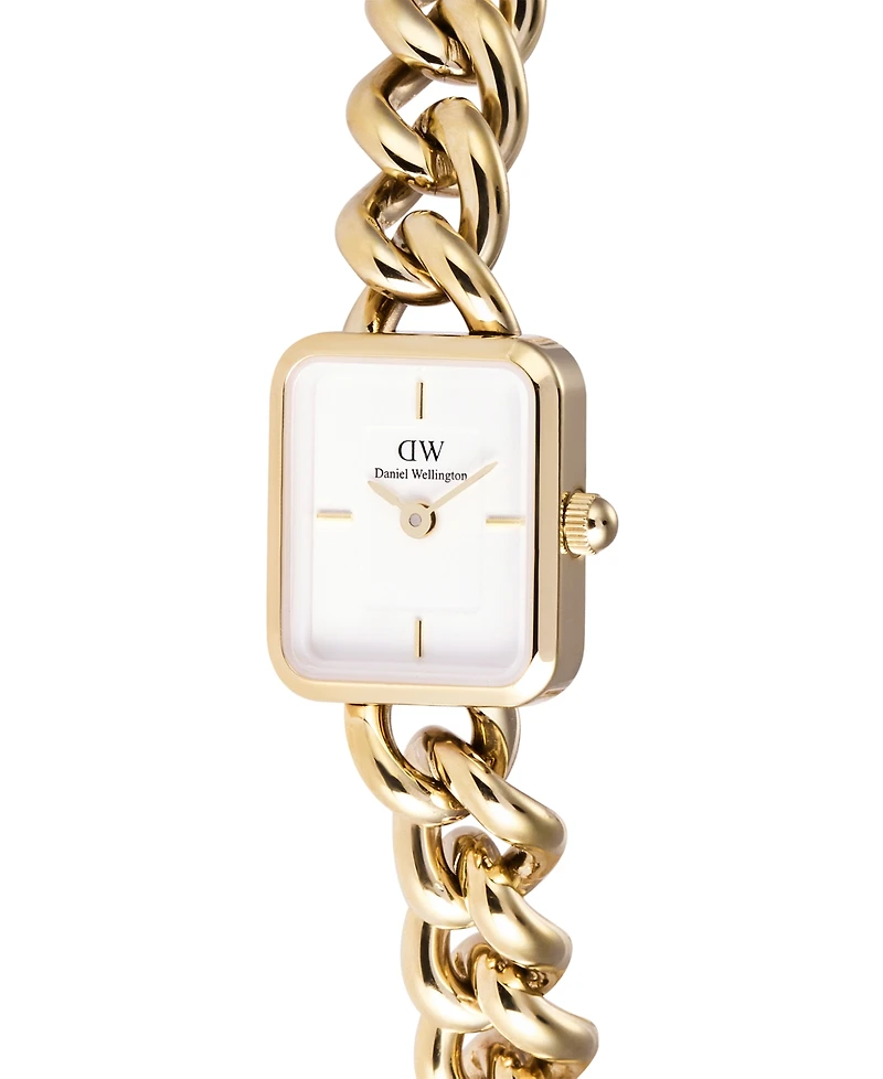 Daniel Wellington Women's Analog Gold-Tone Stainless Steel Watch, 16mm