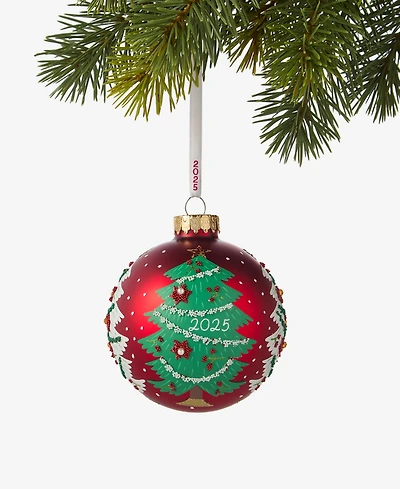 Holiday Lane Heritage Christmas Tree Ball Ornament, Macy's Exclusive