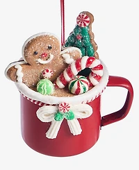 Holiday Lane Gingerbread Village Gingerbread Cup Ornament, Macy's Exclusive
