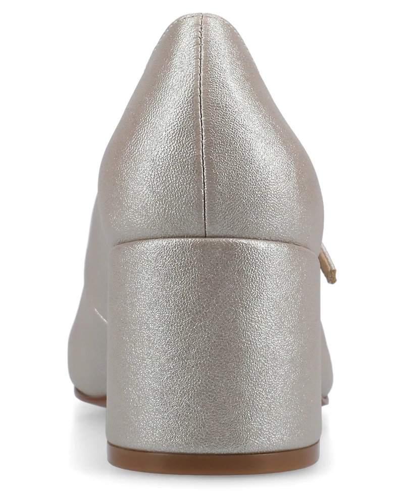 Journee Collection Women's Okenna Square Toe Pumps