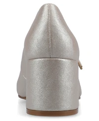Journee Collection Women's Okenna Square Toe Pumps
