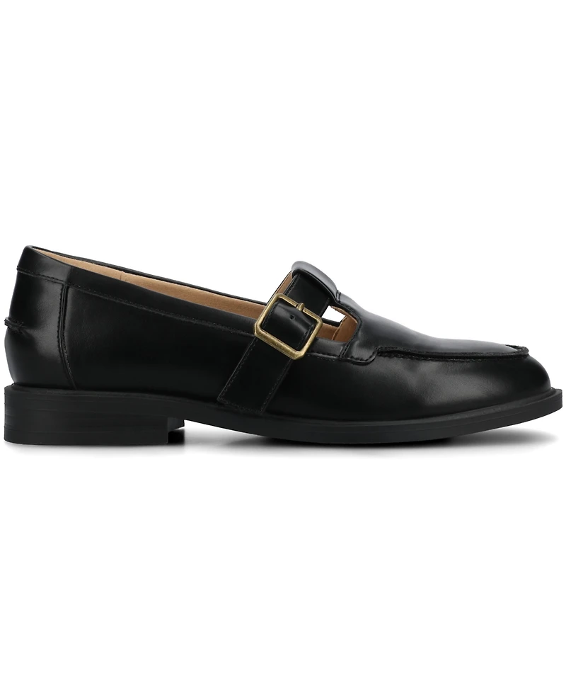 Journee Collection Women's Corina Round Toe Mary Jane Loafers