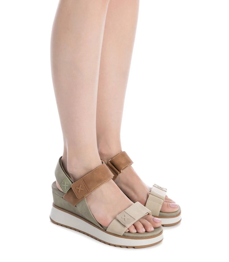 Women's Wedge Comfort Sandals By Xti
