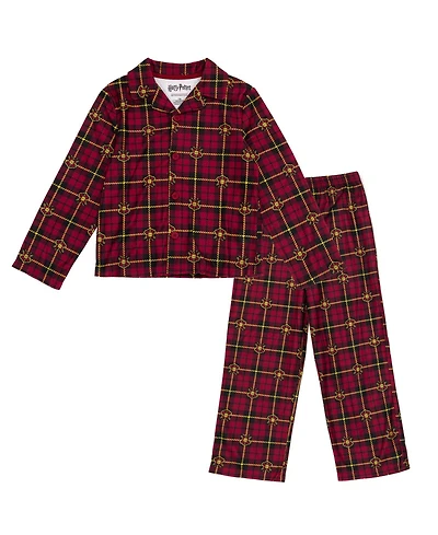 Harry Potter Boys Pajama Shirt and Pants Sleep Set to