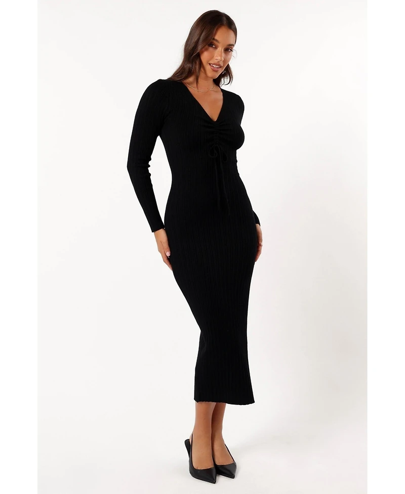 Petal and Pup Irene Long Sleeve Midi Dress