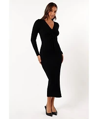 Petal and Pup Irene Long Sleeve Midi Dress