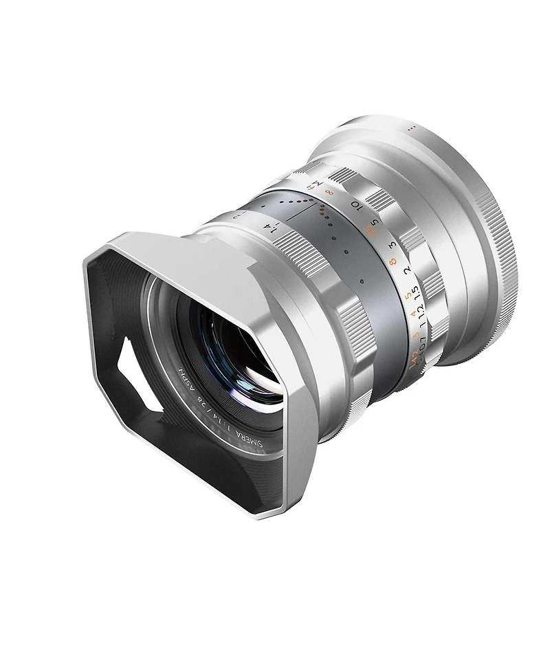 Thypoch Thypoch Simera 28mm f1.4 Ff Lens for Nikon Z, Silver