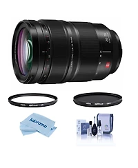 Panasonic Lumix S Pro 24-70mm f/2.8 Lens for L Mount, Bundle with Hoya Nxt Plus 82mm Uv+Cpl Filter Kit, Cleaning Kit, Cleaning Cloth