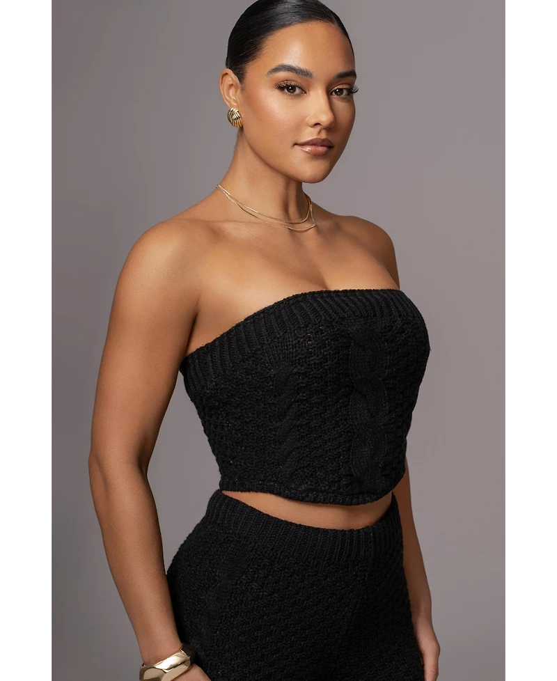 Jluxlabel Women's Carmela Cable Knit Top