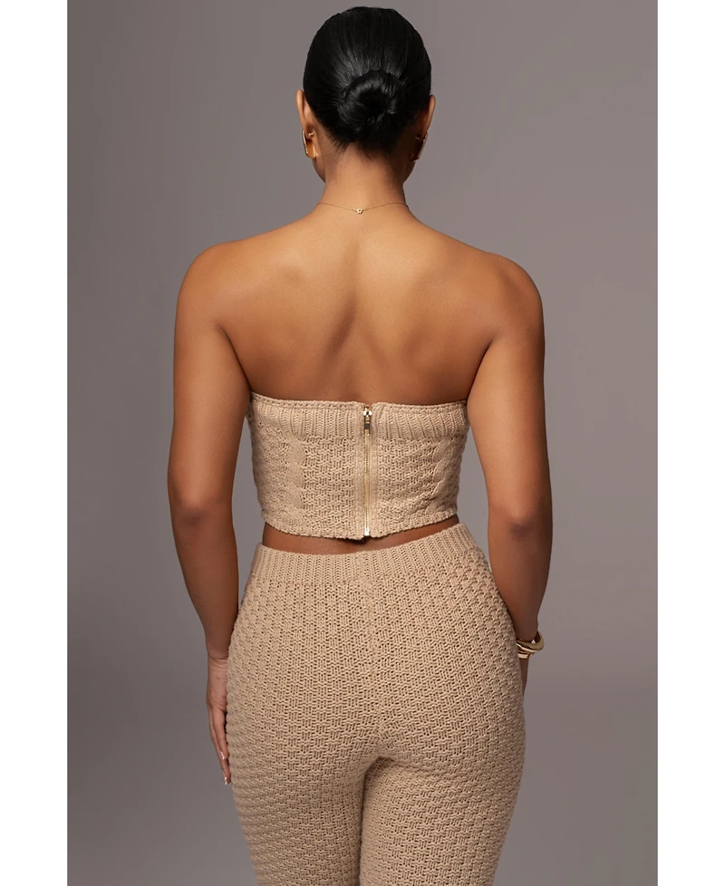 Jluxlabel Women's Carmela Cable Knit Top