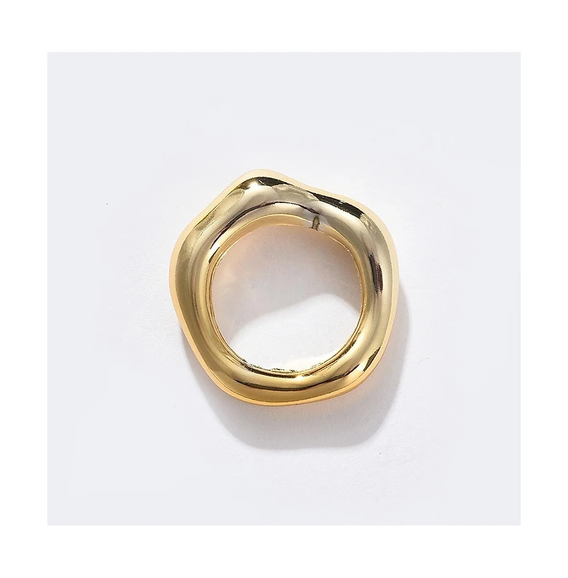 Sohi Women's Swirl Band Ring
