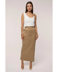 Jluxlabel Women's Shanti Faux Buckle Top