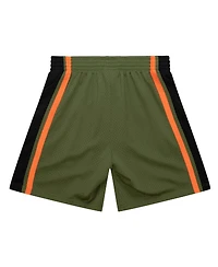 Mitchell & Ness Men's Green Philadelphia 76ers 1996-97 Hardwood Classics Flight Swingman Shorts