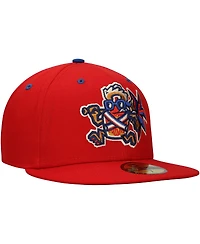 New Era Men's Red Lehigh Valley Mamajuana Copa de la Diversion 59FIFTY Fitted Hat