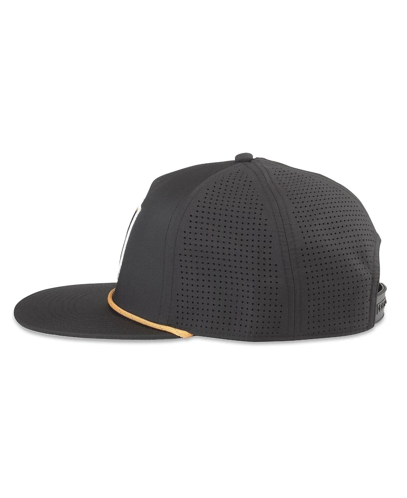 American Needle Men's Black Vegas Golden Knights Buxton Pro Tech Adjustable Hat