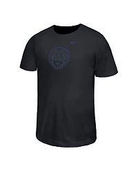 Nike Big Boys and Girls Black Lsu Tigers Legend Color Pop Performance T-Shirt