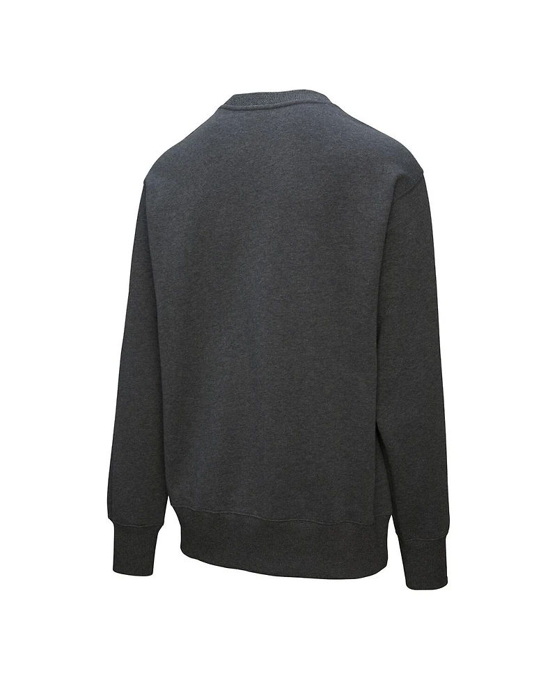 Mitchell & Ness Men's Charcoal Los Angeles Kings Playoff Win Fleece Pullover Sweatshirt